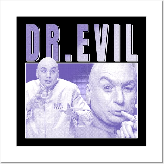 Dr Evil Wall Art by Fewclipclop